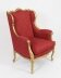 Antique Louis XV Revival Giltwood Shaped Bergere Armchair 19th C | Ref. no. A3006 | Regent Antiques