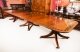 Vintage 15ft Regency Revival 3 pillar dining table & 16 chairs Mid 20th C | Ref. no. A3038a | Regent Antiques