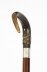 Antique Horn Handled Walking Cane Stick Silver Collar  c1904 | Ref. no. A3049 | Regent Antiques