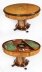 Vintage Italian Burr Walnut Games Card Roulette Table Mid 20th Century | Ref. no. A3066 | Regent Antiques