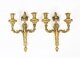Antique Pair  Regency Revival Ormolu Wall Lights Appliques Mid 19th C | Ref. no. A3070 | Regent Antiques