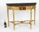 Antique Satinwood Hand Painted Demi-Lune Console Table 19th Century | Ref. no. A3086 | Regent Antiques