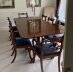 Vintage 7ft Regency Revival Twin Pillar Dining Table  20th C | Ref. no. A3100 | Regent Antiques