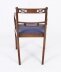 Vintage Set 8 Regency Revival Bar back Dining Chairs 20th Century | Ref. no. A3100b | Regent Antiques