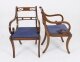 Vintage Set 8 Regency Revival Bar back Dining Chairs 20th Century | Ref. no. A3100b | Regent Antiques