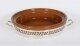 Antique silver plate and terracotta serving dish by Wiskemann 1920s | Ref. no. A3103 | Regent Antiques