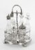 Antique Victorian Silver Plated 6 Bottle Cruet Set Circa 1880 | Ref. no. A3111b | Regent Antiques