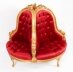 Vintage Giltwood Love Seat Conversation Settee Mid 20th Century | Ref. no. A3119 | Regent Antiques