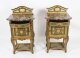 Antique Pair Italian Painted  Bedside Cabinets Nightstands Circa 1900. | Ref. no. A3120 | Regent Antiques