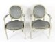 Antique Pair French Louis XVI Revival Painted Armchairs Early 20th Century Antique Pair French Louis XVI Revival Painted Armchairs Early 20th Century | Ref. no. A3161 | Regent Antiques