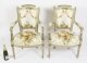 Antique Pair French Louis XVI Revival Painted Fauteuil Armchairs  19th Century | Ref. no. A3170 | Regent Antiques