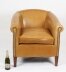 Bespoke English Handmade Amsterdam  Leather Arm Chair Buckskin | Ref. no. A3206a | Regent Antiques