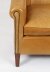 Bespoke English Handmade Amsterdam  Leather Arm Chair Buckskin | Ref. no. A3206a | Regent Antiques