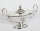 Antique Pair Sauce Tureens Dishes  Manner of Andrew Fogelberg  19th C | Ref. no. A3231 | Regent Antiques