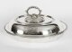 Antique Set 4 Sterling Silver Entree Dishes & Covers Finley & Taylor 1890 19th C | Ref. no. A3232 | Regent Antiques