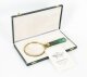 Vintage Silver Gilt & Malachite Magnifying Glass Mid 20th Century | Ref. no. A3234 | Regent Antiques