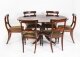 Antique Oval  Tilt Top Dining Table  Circa 1900 &  6 Chairs | Ref. no. A3236a | Regent Antiques