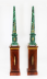 Antique Pair Monumental 4ft Ormolu Mounted Malachite Obelisks on Stands C1920 | Ref. no. A3241a | Regent Antiques