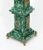 Antique Pair Monumental 4ft Ormolu Mounted Malachite Obelisks on Stands C1920 | Ref. no. A3241a | Regent Antiques