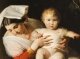 Antique Italian Oil Painting "Mother & Child"  Guiseppe Mazzolini Signed 1843 | Ref. no. A3248 | Regent Antiques