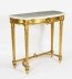 Antique French Napoleon III Carved Giltwood  Console Pier Table c.1870 19th C | Ref. no. A3254 | Regent Antiques