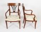 Vintage Set 10 Biedermeier Walnut & Ebonised Dining Chairs 20th Century | Ref. no. A3256b | Regent Antiques