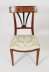 Vintage Set 10 Biedermeier Walnut & Ebonised Dining Chairs 20th Century | Ref. no. A3256b | Regent Antiques
