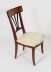 Vintage Set 10 Biedermeier Walnut & Ebonised Dining Chairs 20th Century | Ref. no. A3256b | Regent Antiques