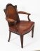 Antique Victorian Mahogany & Leather Armchair  C1860 19th C | Ref. no. A3274 | Regent Antiques