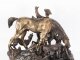 Vintage Bronze Group Hunter & Hounds with Fox Late 20th Century | Ref. no. A3282 | Regent Antiques