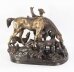 Vintage Bronze Group Hunter & Hounds with Fox Late 20th Century | Ref. no. A3282 | Regent Antiques