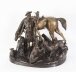 Vintage Bronze Group Hunter & Hounds with Fox Late 20th Century | Ref. no. A3282 | Regent Antiques