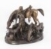 Vintage Bronze Group Hunter & Hounds with Fox Late 20th Century | Ref. no. A3282 | Regent Antiques