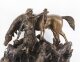 Vintage Bronze Group Hunter & Hounds with Fox Late 20th Century | Ref. no. A3282 | Regent Antiques