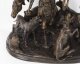 Vintage Bronze Group Hunter & Hounds with Fox Late 20th Century | Ref. no. A3282 | Regent Antiques