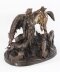 Vintage Bronze Group Hunter & Hounds with Fox Late 20th Century | Ref. no. A3282 | Regent Antiques