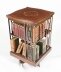 Antique Victorian Marquetry Inlaid Revolving Bookcase 19th C | Ref. no. A3322 | Regent Antiques