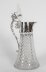 Antique Victorian Silver Plated and Cut Crystal Claret Jug 19th C | Ref. no. A3328 | Regent Antiques