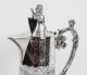 Antique Victorian Silver Plated and Cut Crystal Claret Jug 19th C | Ref. no. A3328 | Regent Antiques