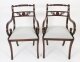 Vintage  Pair Regency Revival Rope Back Armchairs 20th C | Ref. no. A3336c | Regent Antiques