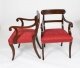 Vintage Set 18 English Regency Revival Bar Back Dining Chairs 20th C | Ref. no. A3337a | Regent Antiques