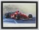 Large Signed Schumacher & Ferrari  Print by Tony Regan dated 1996 67x88cm | Ref. no. A3343a | Regent Antiques