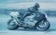 V.R.Williamson print of Ron Haslam on Norton Signed | Ref. no. A3343d | Regent Antiques