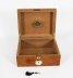 Vintage Burr Walnut Humidor with Hygrometer Mid 20th Century | Ref. no. A3353 | Regent Antiques