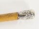 Antique Chinese Silver & Malacca Walking Stick Cane C1880 19th Century | Ref. no. A3364 | Regent Antiques