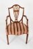 Vintage Set 12 Hepplewhite Shield Back Dining Chairs by William Tillman 20th C | Ref. no. A3367 | Regent Antiques