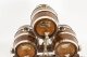 Antique Oak Silver plated  Three Oak  Barrel Decanters on Stand 19th C | Ref. no. A3378 | Regent Antiques