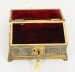 Antique French Silvered & Gilt Bronze Jewellery Casket Box 19th C | Ref. no. A3381 | Regent Antiques