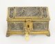 Antique French Silvered & Gilt Bronze Jewellery Casket Box 19th C | Ref. no. A3381 | Regent Antiques