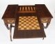 Antique Victorian Burr Walnut Games Work Table c.1870 19th C | Ref. no. A3383 | Regent Antiques